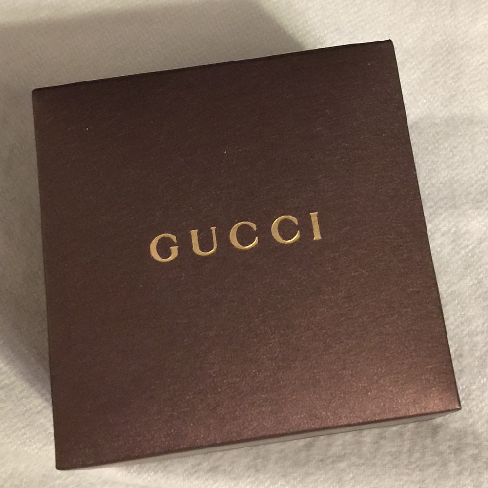GUCCI Silver Butterfly Ring
